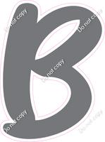 CU 23.5" Individuals - Flat Grey B