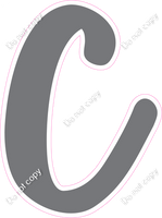 CU 23.5" Individuals - Flat Grey C