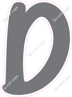 CU 23.5" Individuals - Flat Grey D