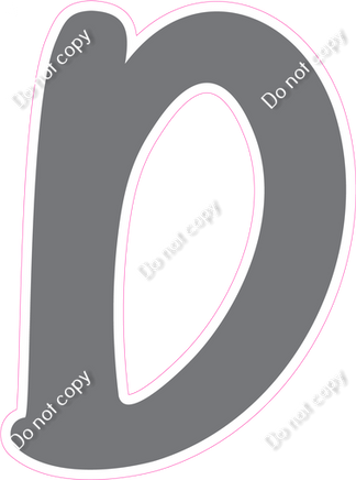 CU 23.5" Individuals - Flat Grey D