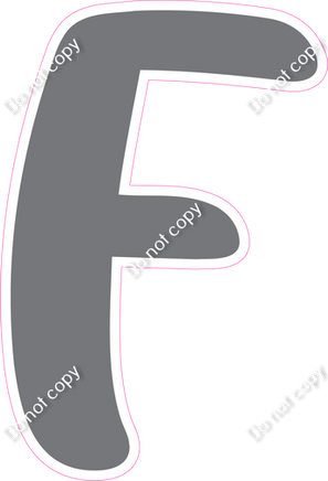 CU 23.5" Individuals - Flat Grey F