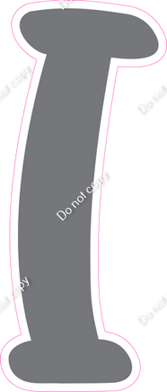 CU 23.5" Individuals - Flat Grey I