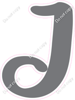 CU 23.5" Individuals - Flat Grey J