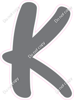 CU 23.5" Individuals - Flat Grey K