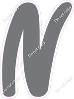 CU 23.5" Individuals - Flat Grey N