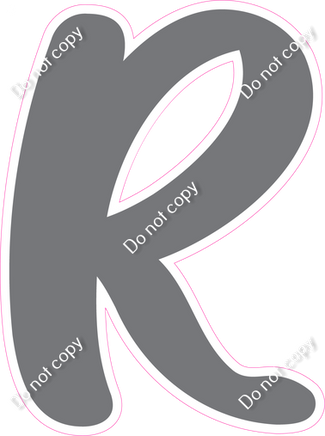 CU 23.5" Individuals - Flat Grey R