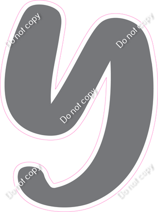 CU 23.5" Individuals - Flat Grey Y