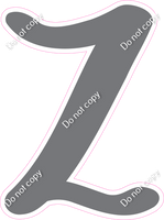 CU 23.5" Individuals - Flat Grey Z