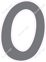 CU 23.5" Individuals - Flat Grey