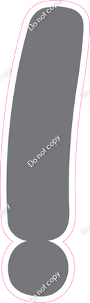 CU 23.5" Individuals - Flat Grey !