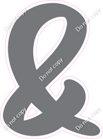 CU 23.5" Individuals - Flat Grey &