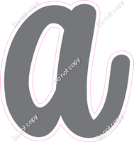 CU 23.5" Individuals - Flat Grey a