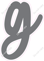 CU 23.5" Individuals - Flat Grey g