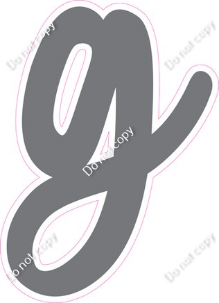 CU 23.5" Individuals - Flat Grey g