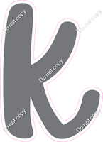 CU 23.5" Individuals - Flat Grey k