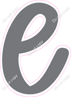 CU 23.5" Individuals - Flat Grey l