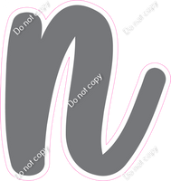 CU 23.5" Individuals - Flat Grey n