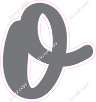 CU 23.5" Individuals - Flat Grey o