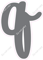 CU 23.5" Individuals - Flat Grey q