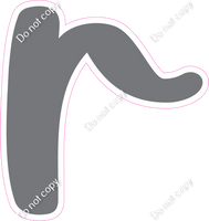 CU 23.5" Individuals - Flat Grey r