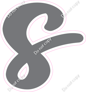 CU 23.5" Individuals - Flat Grey s