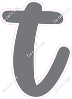 CU 23.5" Individuals - Flat Grey t