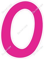 CU 23.5" Individuals - Flat Hot Pink