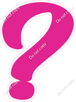 CU 23.5" Individuals - Flat Hot Pink ?