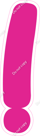 CU 23.5" Individuals - Flat Hot Pink !