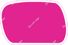 CU 23.5" Individuals - Flat Hot Pink Dash