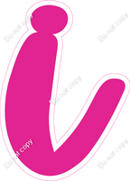 CU 23.5" Individuals - Flat Hot Pink i