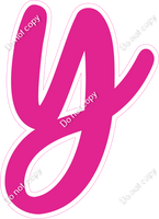 CU 23.5" Individuals - Flat Hot Pink y