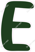 CU 23.5" Individuals - Flat Hunter Green E