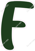 CU 23.5" Individuals - Flat Hunter Green F