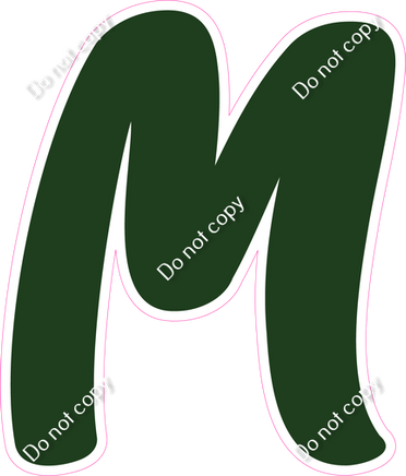 CU 23.5" Individuals - Flat Hunter Green M