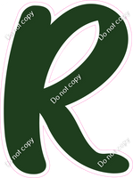 CU 23.5" Individuals - Flat Hunter Green R