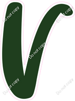 CU 23.5" Individuals - Flat Hunter Green V