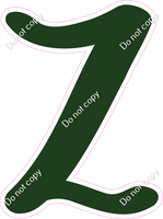 CU 23.5" Individuals - Flat Hunter Green Z