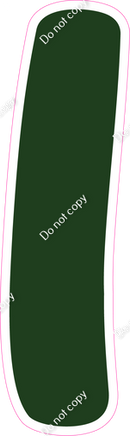 CU 23.5" Individuals - Flat Hunter Green 1