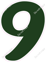 CU 23.5" Individuals - Flat Hunter Green 9