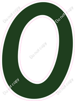 CU 23.5" Individuals - Flat Hunter Green