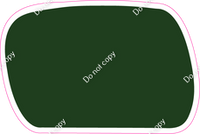 CU 23.5" Individuals - Flat Hunter Green Dash