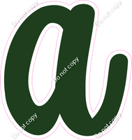 CU 23.5" Individuals - Flat Hunter Green a