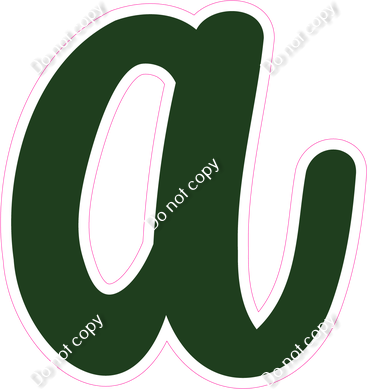 CU 23.5" Individuals - Flat Hunter Green a