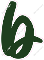 CU 23.5" Individuals - Flat Hunter Green b