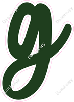 CU 23.5" Individuals - Flat Hunter Green g