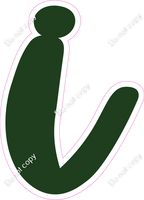 CU 23.5" Individuals - Flat Hunter Green i