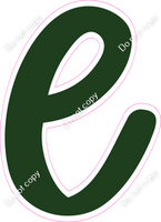 CU 23.5" Individuals - Flat Hunter Green l