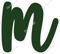 CU 23.5" Individuals - Flat Hunter Green m