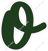 CU 23.5" Individuals - Flat Hunter Green o